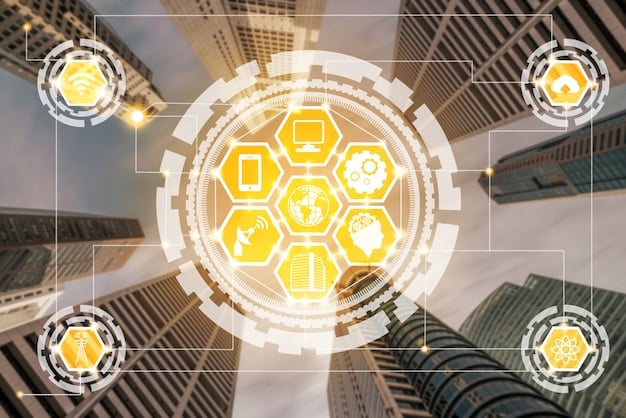 A visual depicting diverse economic sectors (e.g., tech, manufacturing, finance, retail, agriculture) as interconnected gears, some turning slower while others accelerate, symbolizing the differentiated impact of an interest rate hike.