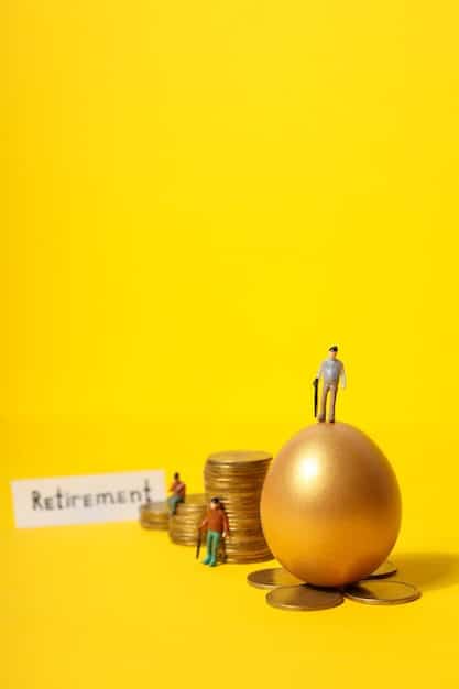 A detailed infographic showing different sources of retirement income, including pensions, 401(k)s, investments, and Social Security, highlighting diversification.