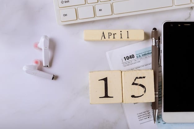 A calendar with the date April 15th circled prominently, surrounded by a subtle aura of urgency and importance, signifying a key deadline for financial actions.