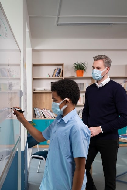 A photo of a health worker teaching someone on how to adminster Naloxone. The focus is on how it can reverse the effects of an opioid overdose. The scene is well-lit and conveys a sense of optimism and proactiveness in facing the challenges of an Opioid Crisis Update.