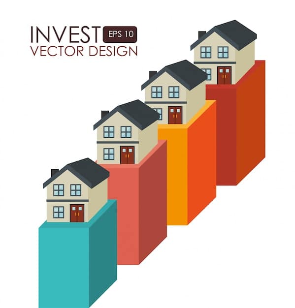 A graph illustrating the growing disparity between income levels and housing costs in urban areas in the US. The graph shows a clear upward trend in housing costs, while income levels remain relatively flat, highlighting the affordable housing crisis. The x-axis represents time (years), and the y-axis represents cost in USD.