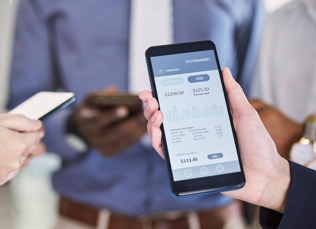 A person using a mobile banking app to check their savings account balance. The interface of the app shows an increase in interest earned, illustrating the direct impact of a 'Personal Finance Alert: New Federal Interest Rate Hike - How Will It Affect Your Savings?' on digital savings.