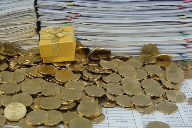A stack of gold coins next to a certificate of deposit (CD) document. The image symbolizes secure investment growth and aligns with the concept of 'Personal Finance Alert: New Federal Interest Rate Hike - How Will It Affect Your Savings?', suggesting opportunities to enhance returns through strategic savings plans.