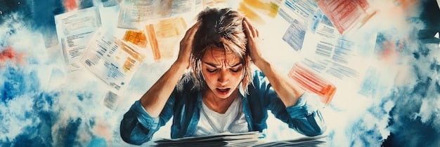 A visual representing a person feeling stressed and overwhelmed due to unexpected bills, contrasted with another person feeling relaxed and confident because they have a fully funded emergency fund. The image highlights the emotional benefits of having a financial safety net, in line with the Personal Finance Guide: How to Build an Emergency Fund That Covers 6 Months of Expenses.