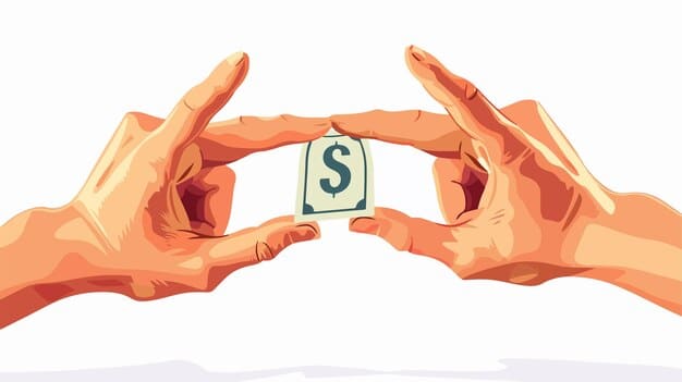 A visual representation showing two hands, one contributing money to a retirement fund (represented as a jar), and the other (employer) adding a matching amount. A simple bar graph in the background indicates the growth of the fund. The image illustrates how employer matching works as a key element of Personal Finance Opportunity: Take Advantage of Employer Matching Contributions to Your Retirement Account.