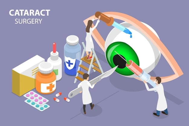 A diagram showing different advanced drug delivery methods for macular degeneration, including micro-needles, sustained-release implants, and nanoparticles targeting the retina. Each method is labeled with a brief explanation of its mechanism of action.