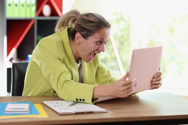 A teacher sitting at a desk, reviewing data on a tablet with a concerned expression. Behind the teacher is a student receiving one-on-one tutoring, showcasing data analysis informing personalized support: a key aspect of How Can US Educators Use Data Analytics to Identify At-Risk Students and Provide Targeted Support?